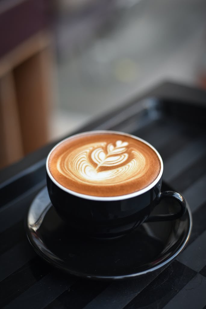 Close-up of Coffee Cup on Table